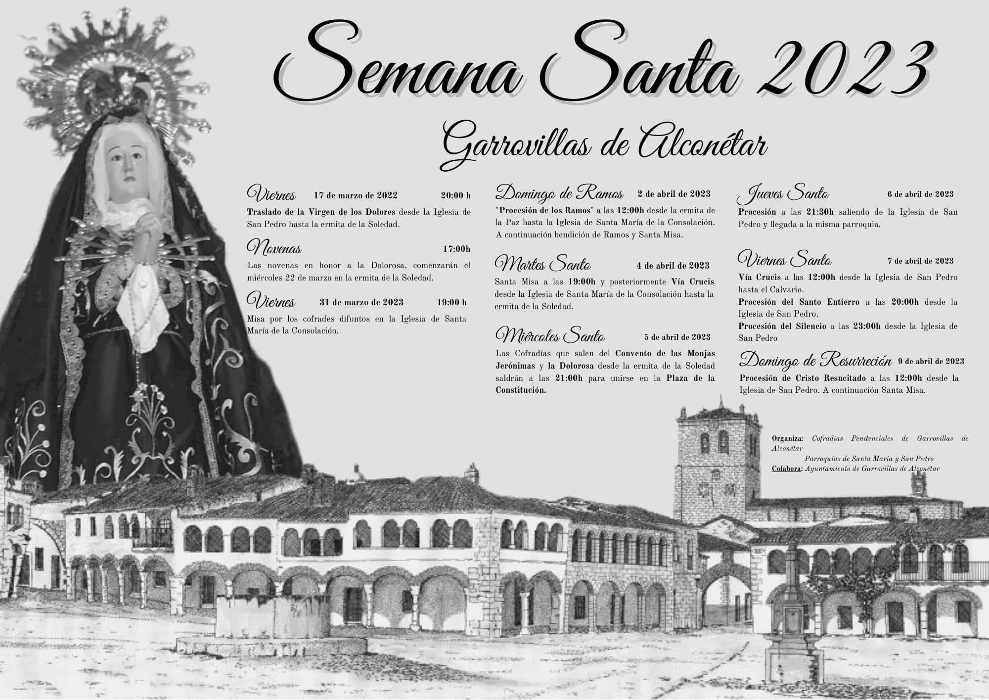 Semana Santa en Garrovillas de Alconétar 2023 Garrovillas de Alconétar